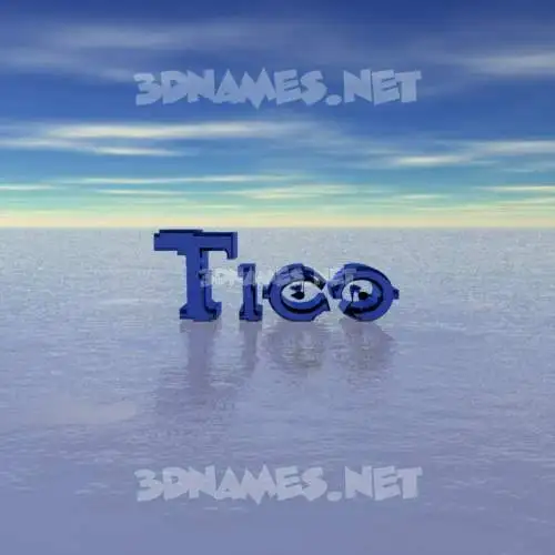 tico in Horizon style - 3D name wallpaper tico in Horizon style - 3D name wallpaper