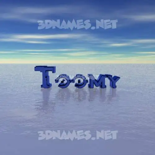 toomy in Horizon style - 3D name wallpaper toomy in Horizon style - 3D name wallpaper