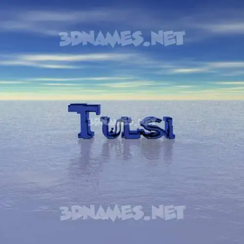 tulsi in Horizon style - 3D name wallpaper tulsi in Horizon style - 3D name wallpaper