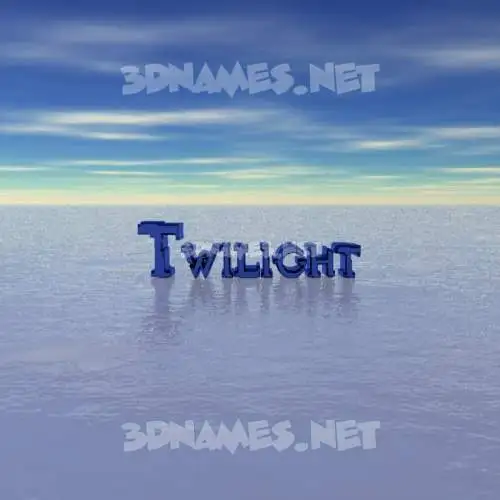 twilight in Horizon style - 3D name wallpaper twilight in Horizon style - 3D name wallpaper
