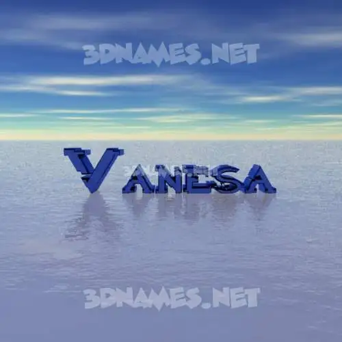 vanesa in Horizon style - 3D name wallpaper vanesa in Horizon style - 3D name wallpaper