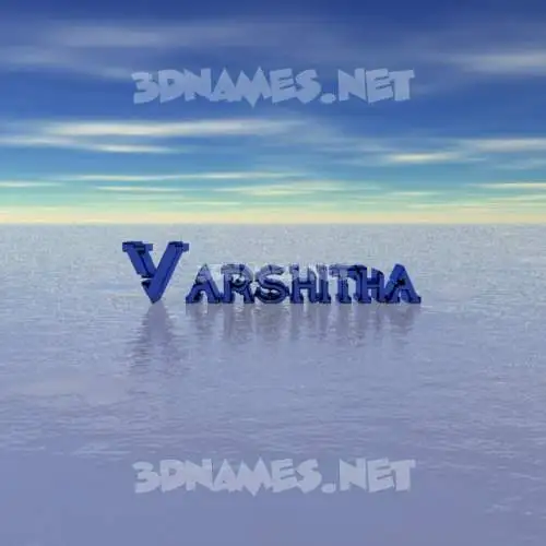 varshitha in Horizon style - 3D name wallpaper varshitha in Horizon style - 3D name wallpaper
