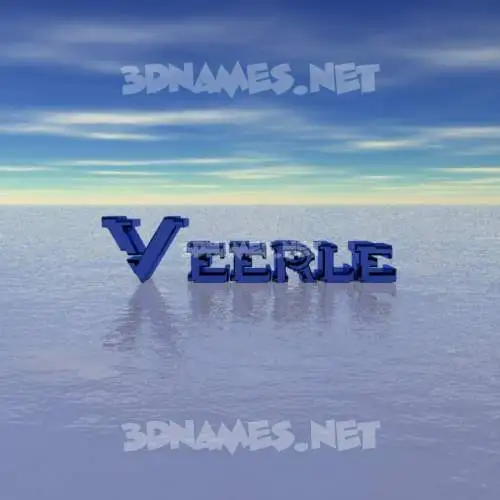veerle in Horizon style - 3D name wallpaper veerle in Horizon style - 3D name wallpaper