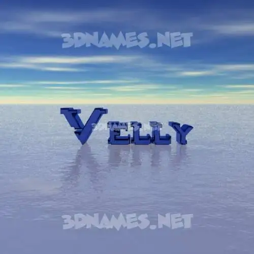 velly in Horizon style - 3D name wallpaper velly in Horizon style - 3D name wallpaper