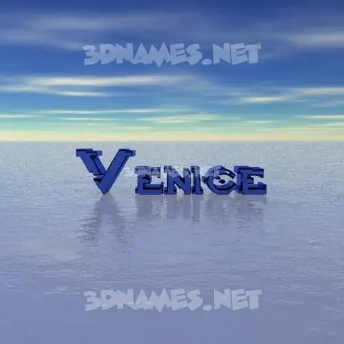 venice in Horizon style - 3D name wallpaper venice in Horizon style - 3D name wallpaper
