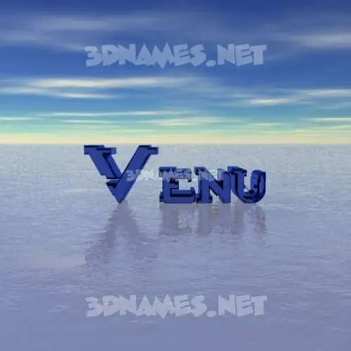 venu in Horizon style - 3D name wallpaper venu in Horizon style - 3D name wallpaper