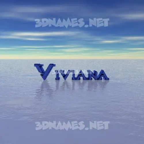 viviana in Horizon style - 3D name wallpaper viviana in Horizon style - 3D name wallpaper