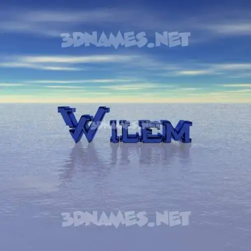 wilem in Horizon style - 3D name wallpaper wilem in Horizon style - 3D name wallpaper