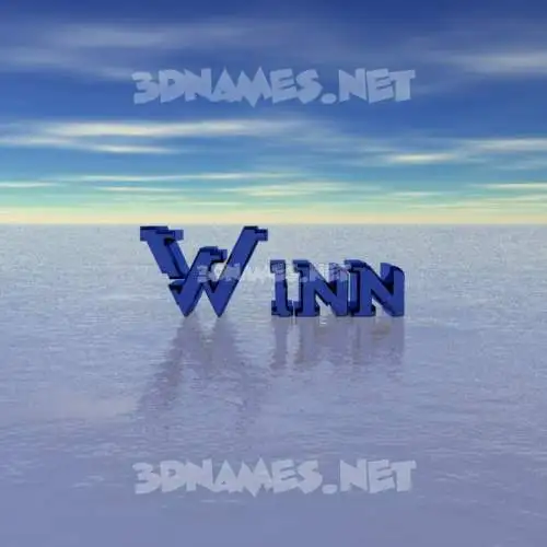 winn in Horizon style - 3D name wallpaper winn in Horizon style - 3D name wallpaper