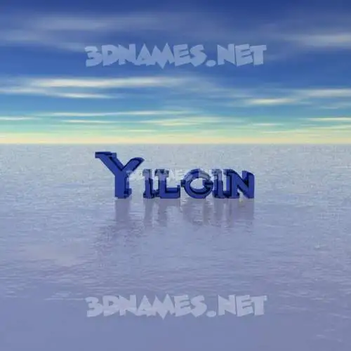 yilgin in Horizon style - 3D name wallpaper yilgin in Horizon style - 3D name wallpaper
