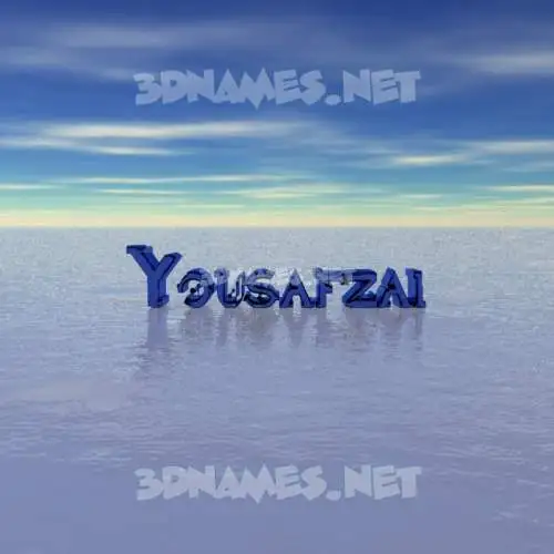 yousafzai in Horizon style - 3D name wallpaper yousafzai in Horizon style - 3D name wallpaper
