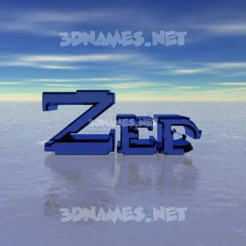 zed in Horizon style - 3D name wallpaper zed in Horizon style - 3D name wallpaper
