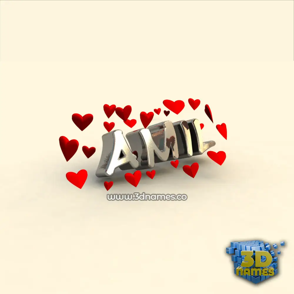 amil in In Love style - 3D name wallpaper amil in In Love style - 3D name wallpaper