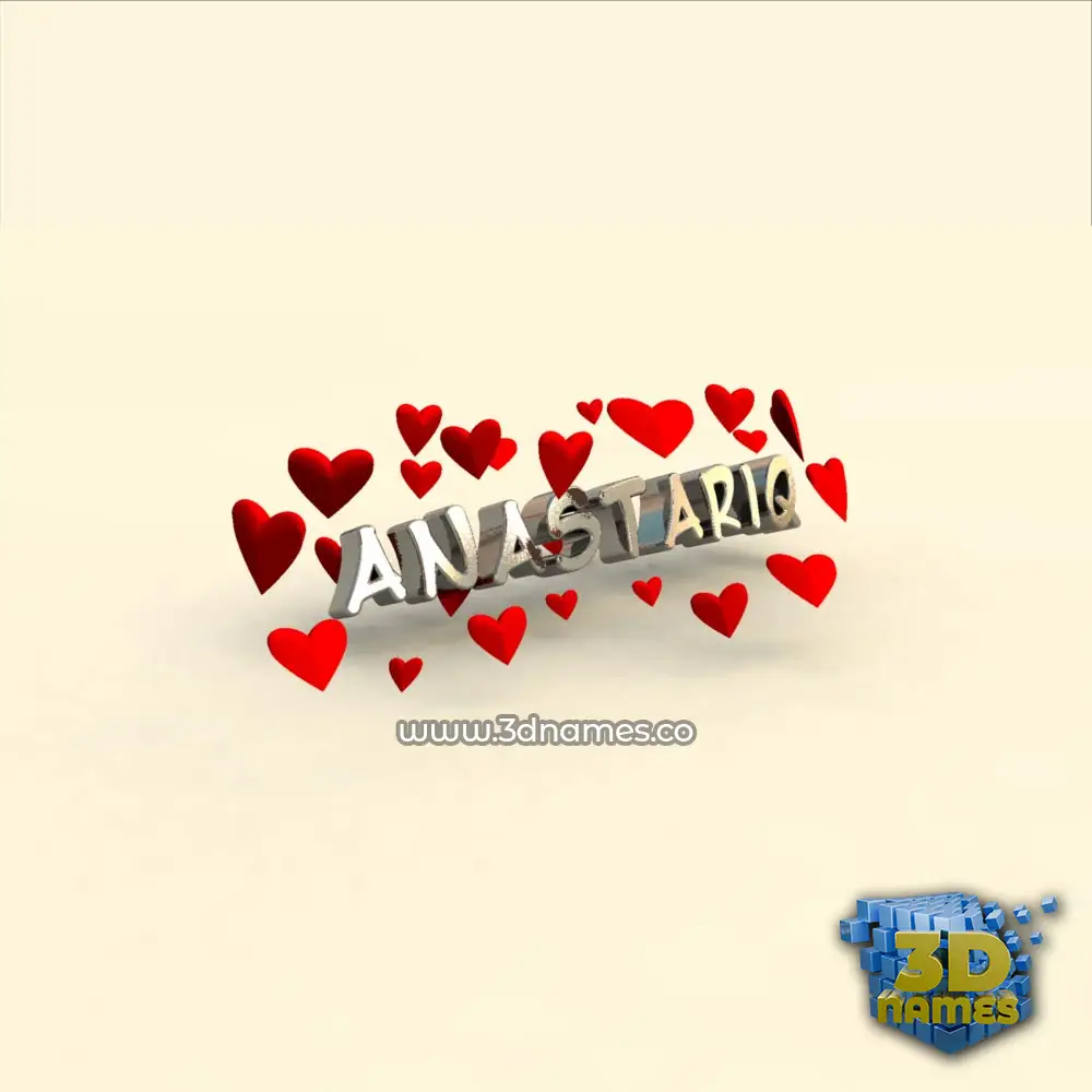 anastariq in In Love style - 3D name wallpaper anastariq in In Love style - 3D name wallpaper