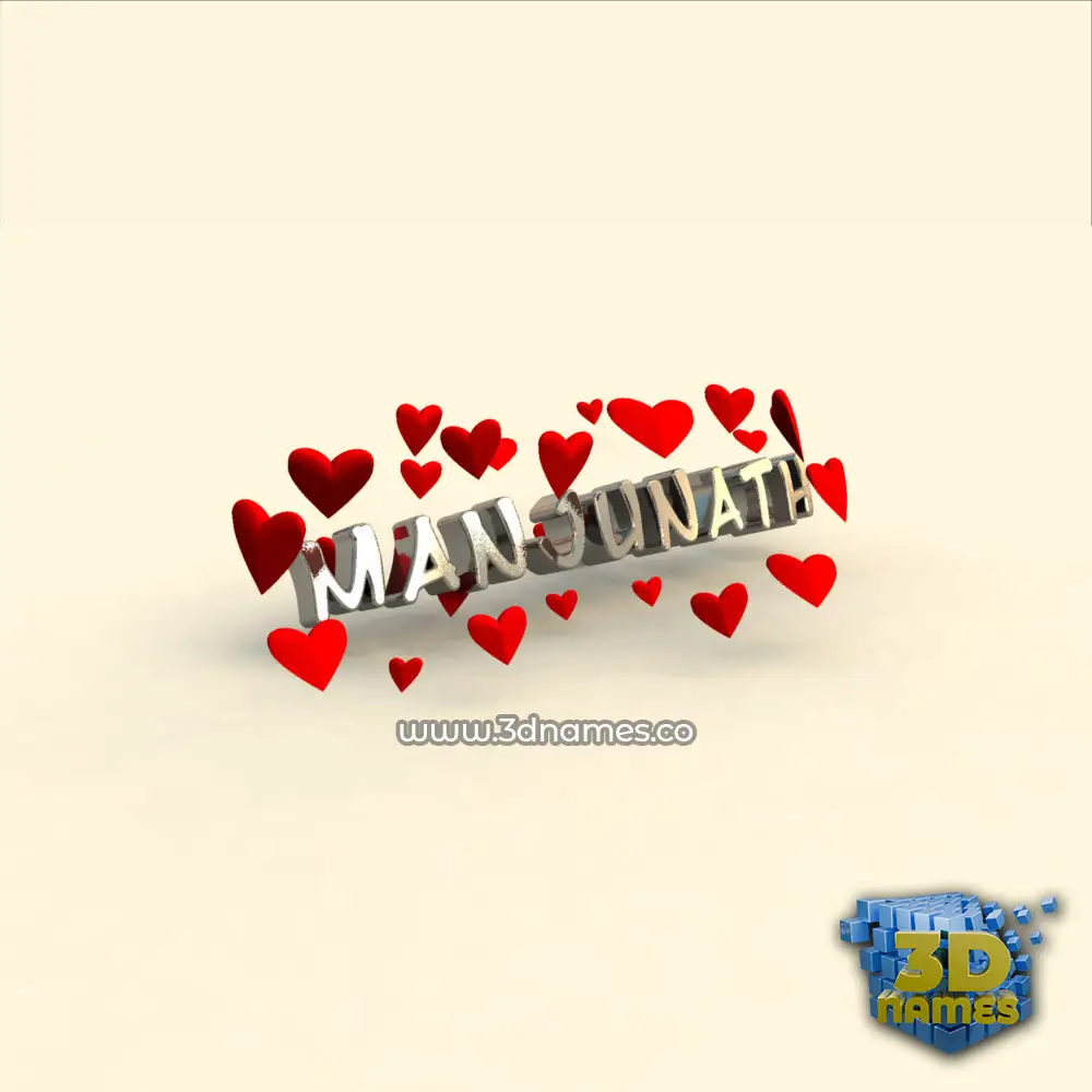 manjunath in In Love style - 3D name wallpaper manjunath in In Love style - 3D name wallpaper