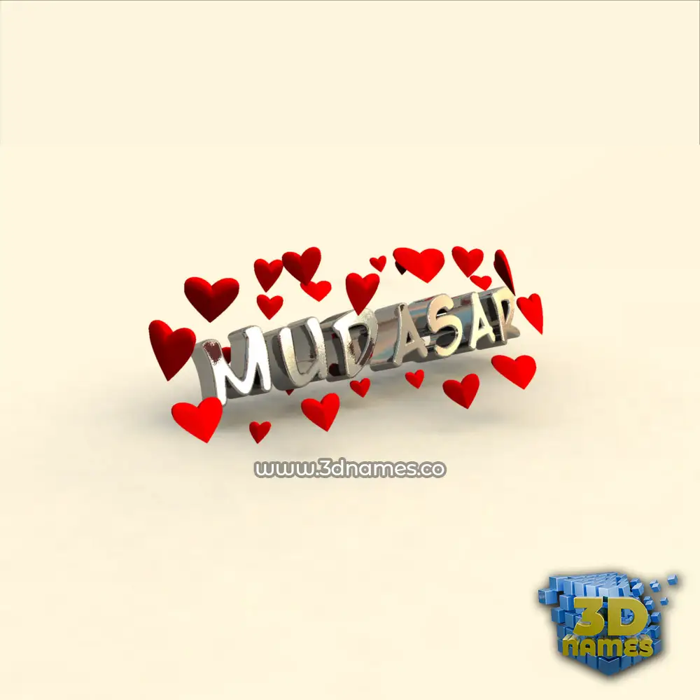 mudasar in In Love style - 3D name wallpaper mudasar in In Love style - 3D name wallpaper