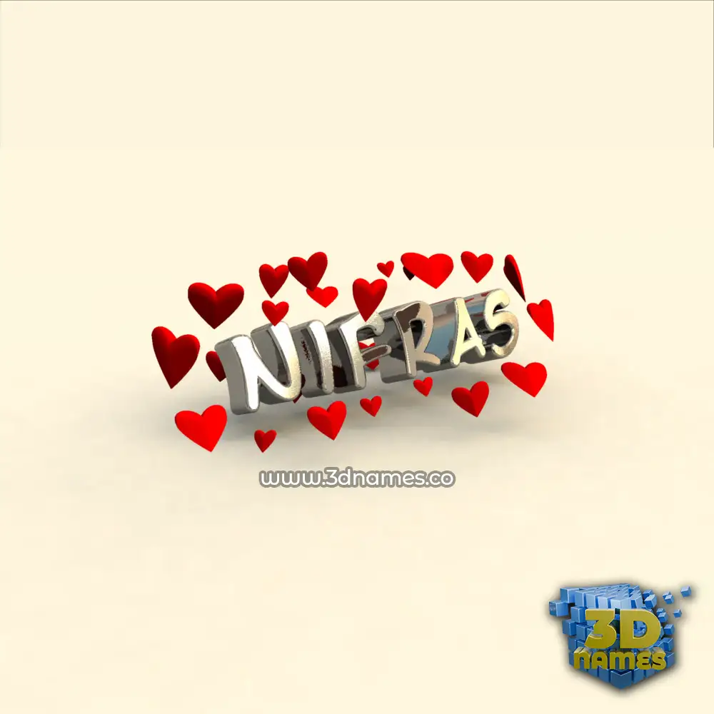nifras in In Love style - 3D name wallpaper nifras in In Love style - 3D name wallpaper