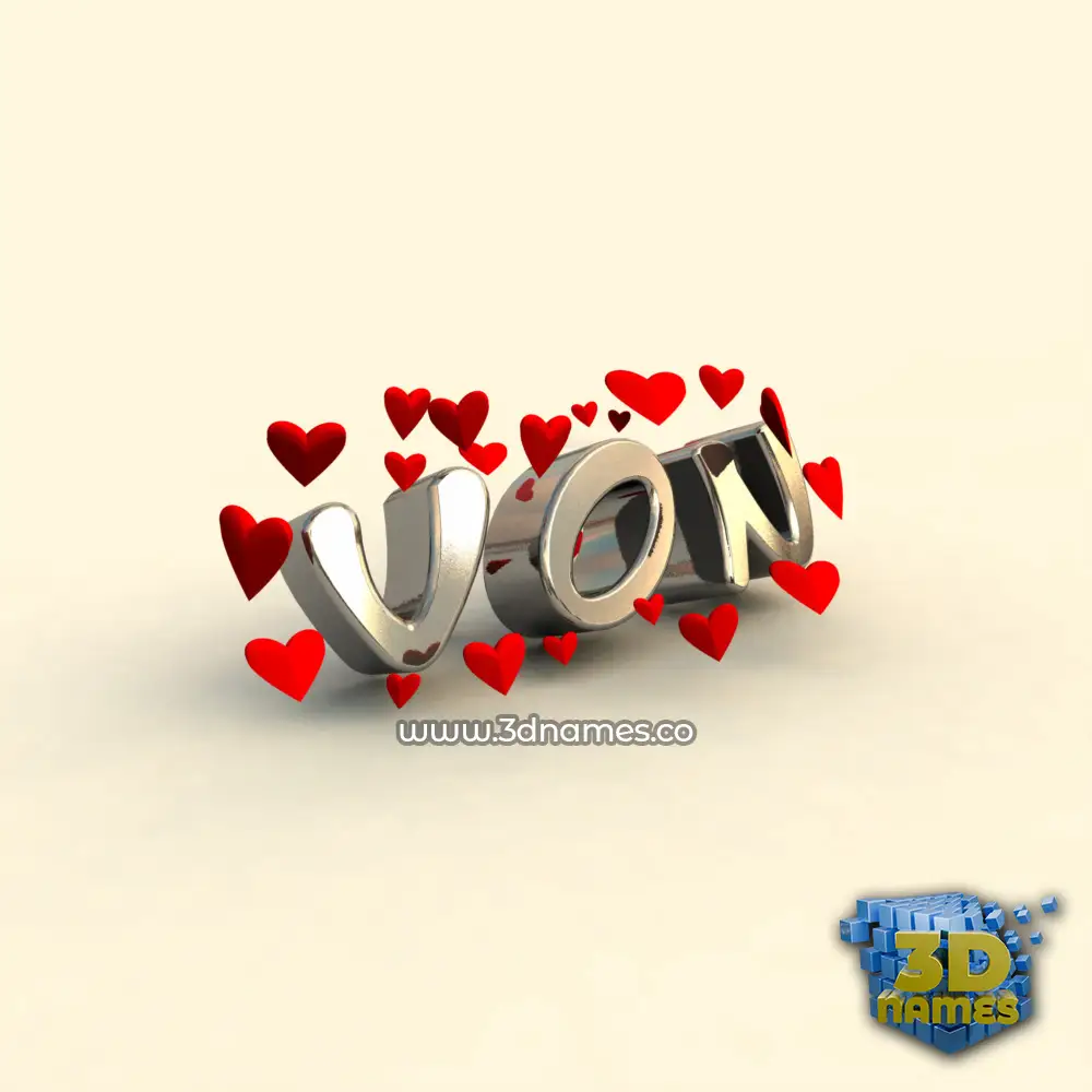 von in In Love style - 3D name wallpaper von in In Love style - 3D name wallpaper