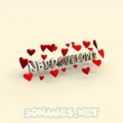 nbrdeveloper in In Love style - 3D name wallpaper