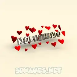 noluthando in In Love style - 3D name wallpaper