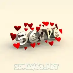 seppe in In Love style - 3D name wallpaper