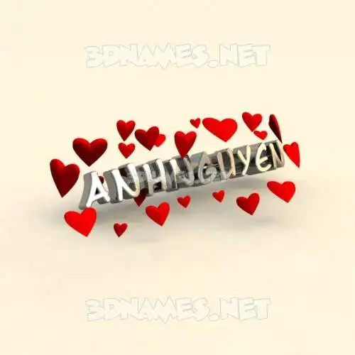 anhnguyen in In Love style - 3D name wallpaper anhnguyen in In Love style - 3D name wallpaper
