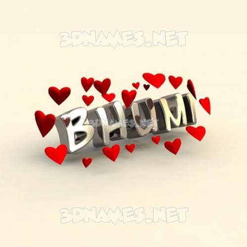 Preview of In Love 3D name for Preview of In Love 3D name for