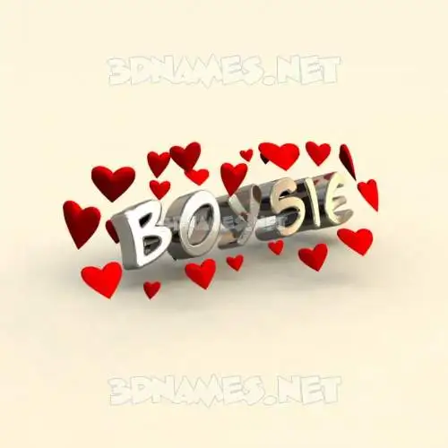 boysie in In Love style - 3D name wallpaper boysie in In Love style - 3D name wallpaper