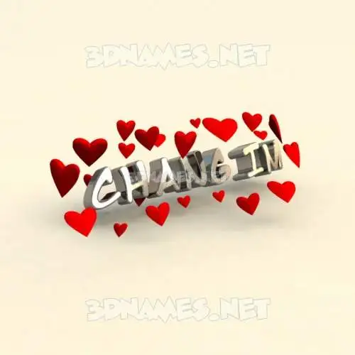 chang im in In Love style - 3D name wallpaper chang im in In Love style - 3D name wallpaper