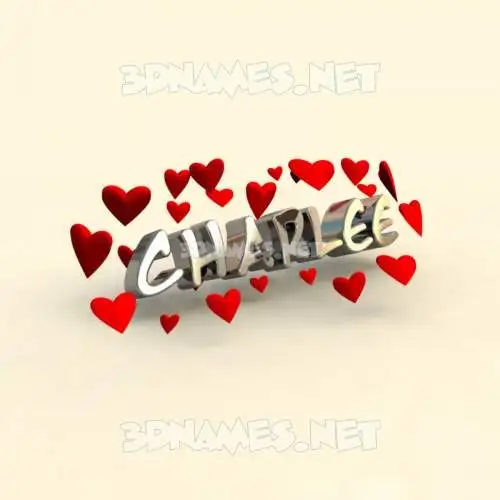 charlee in In Love style - 3D name wallpaper charlee in In Love style - 3D name wallpaper