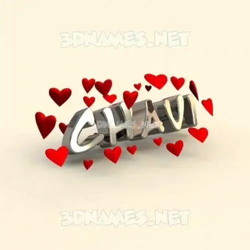 chavi in In Love style - 3D name wallpaper chavi in In Love style - 3D name wallpaper
