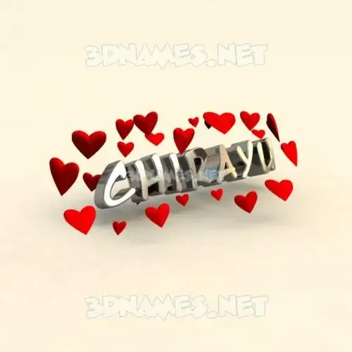 chirayu in In Love style - 3D name wallpaper chirayu in In Love style - 3D name wallpaper