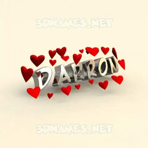 darron in In Love style - 3D name wallpaper darron in In Love style - 3D name wallpaper