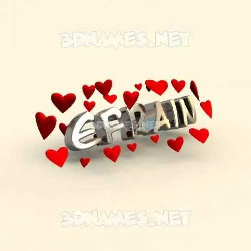 efrain in In Love style - 3D name wallpaper efrain in In Love style - 3D name wallpaper