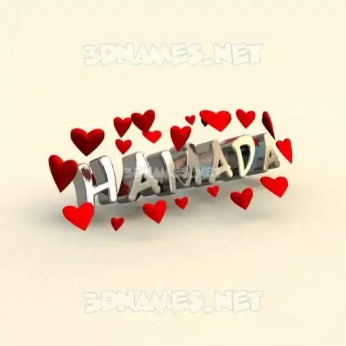 hamada in In Love style - 3D name wallpaper hamada in In Love style - 3D name wallpaper