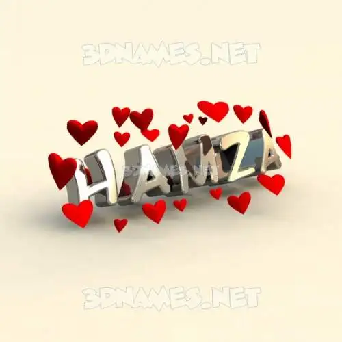 hamza in In Love style - 3D name wallpaper hamza in In Love style - 3D name wallpaper