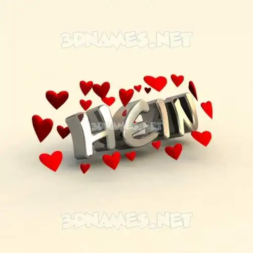 hein in In Love style - 3D name wallpaper hein in In Love style - 3D name wallpaper