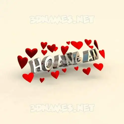 hoang an in In Love style - 3D name wallpaper hoang an in In Love style - 3D name wallpaper