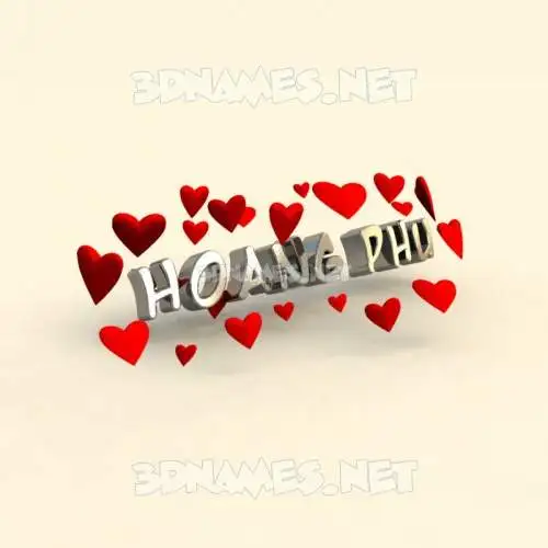 hoang phu in In Love style - 3D name wallpaper hoang phu in In Love style - 3D name wallpaper