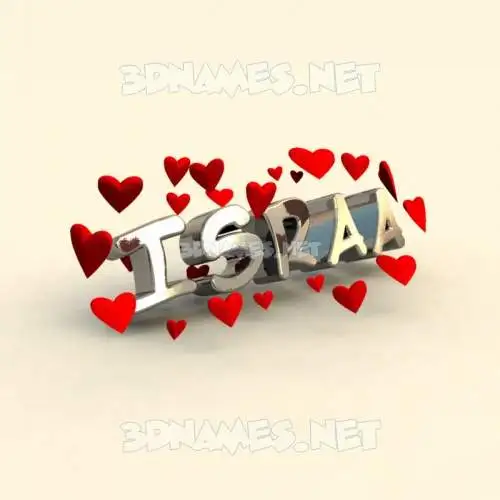 israa in In Love style - 3D name wallpaper israa in In Love style - 3D name wallpaper