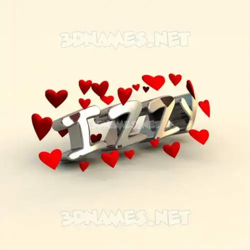 izzy in In Love style - 3D name wallpaper izzy in In Love style - 3D name wallpaper