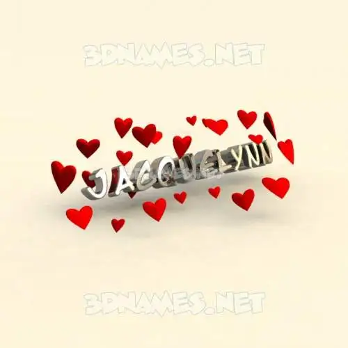 jacquelynn in In Love style - 3D name wallpaper jacquelynn in In Love style - 3D name wallpaper