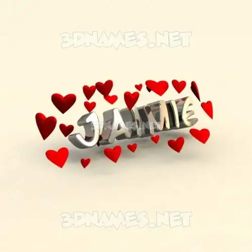 jaimie in In Love style - 3D name wallpaper jaimie in In Love style - 3D name wallpaper