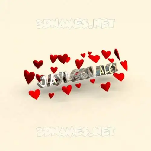 jayleen alex in In Love style - 3D name wallpaper jayleen alex in In Love style - 3D name wallpaper