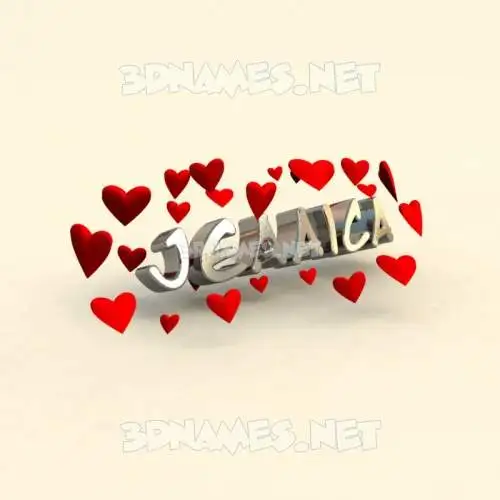 jeaaica in In Love style - 3D name wallpaper jeaaica in In Love style - 3D name wallpaper