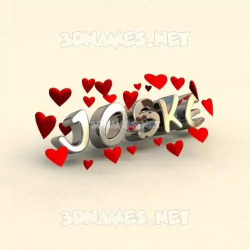 joske in In Love style - 3D name wallpaper joske in In Love style - 3D name wallpaper