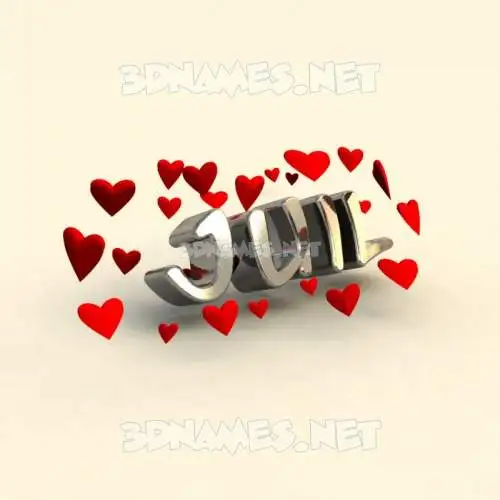juil in In Love style - 3D name wallpaper juil in In Love style - 3D name wallpaper