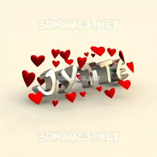 jytte in In Love style - 3D name wallpaper jytte in In Love style - 3D name wallpaper