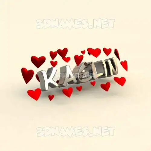 kaelin in In Love style - 3D name wallpaper kaelin in In Love style - 3D name wallpaper