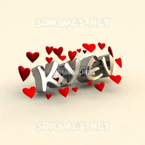 kyev in In Love style - 3D name wallpaper kyev in In Love style - 3D name wallpaper
